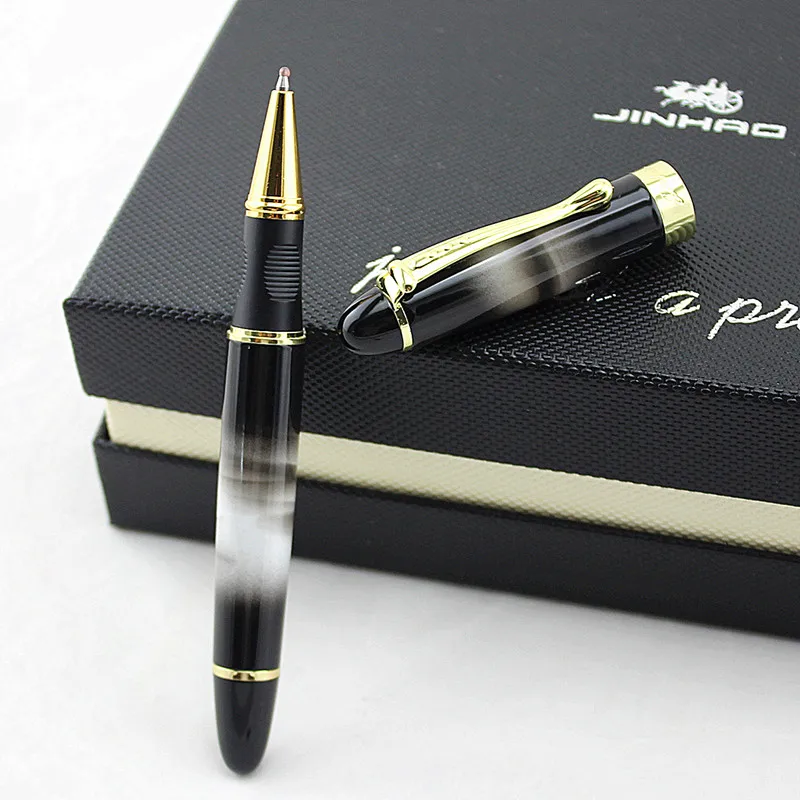 JINHAO X450 Красивая деловая Красная Средняя шариковая ручка, новая офисная деловая школьная Ручка для письма - Цвет: m