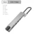 USB C Hub 8 in 1 Multiport Type C Adapter with 4K HDMI Port, Ethernet 1000Mbps RJ45 Port, USB-C Power Delivery, TF/SD Card Reade