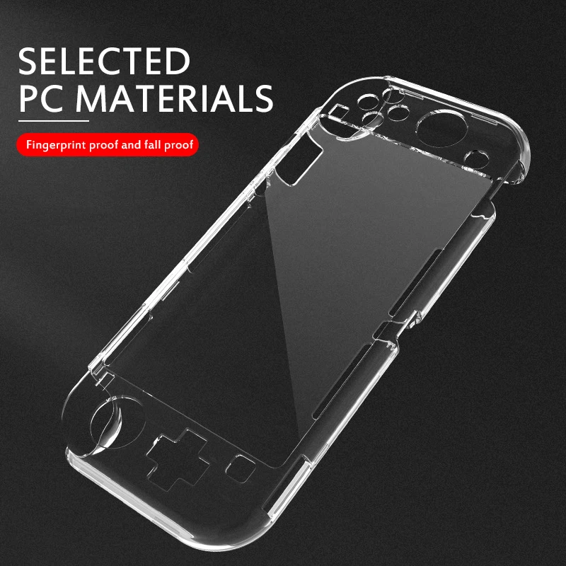 Afneembare Crystal Pc Transparante Case For A Nintend Schakelaar Schakelaar Gevallen Hard Clear Cover Shell Ultra Dunne Tas