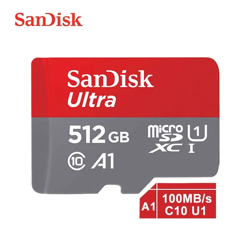 Карта памяти micro sd class10 micro sd карт 128 gb карты памяти 16 Гб оперативной памяти, 32 Гб встроенной памяти, 64 ГБ 128 100 МБ/с. карты памяти мобильного карта памяти для телефона - Емкость: 512GB
