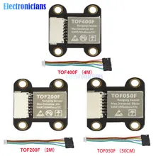 TOF050F TOF200F TOF400F Laser Palette Sensor Modul 50cm/2M/4M Abstand Sensor I2C IIC Serien port Ausgang Modus für Arduino