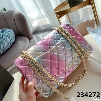 

2020 Luxury Brand C House Ladies Compact And Colorful Cute Girl Shoulder Bag Messenger Bag Chain Bag Handbag Color Random