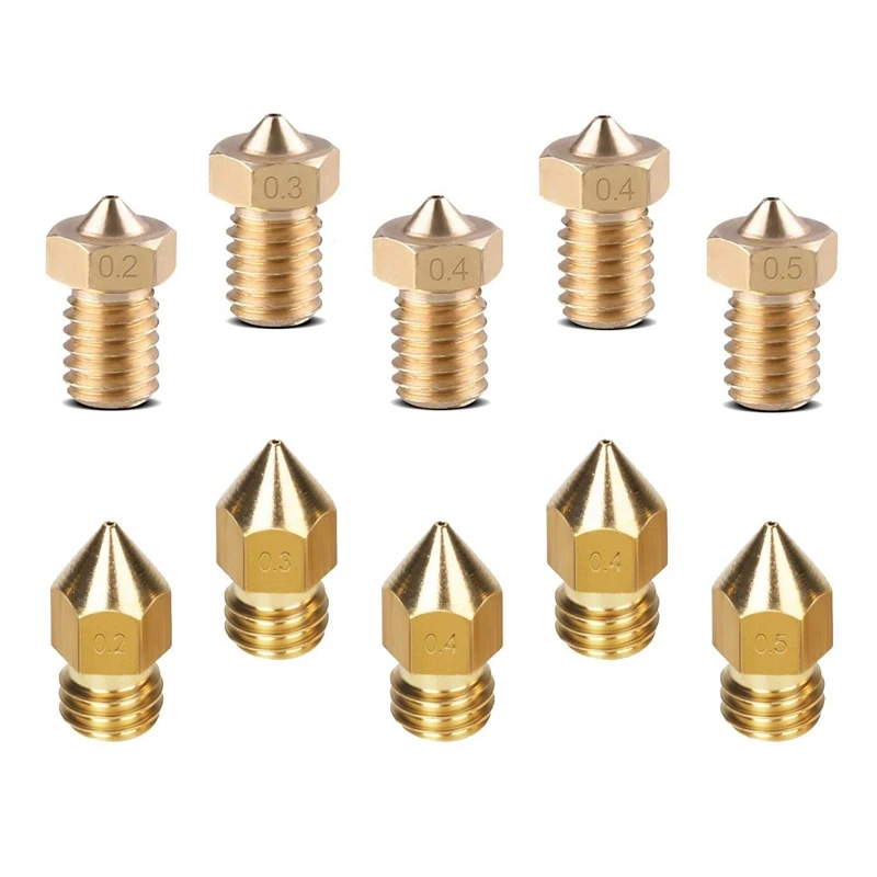 6Pcs Mechanical Endstop Limit Switch Press Switch Module& 1 Set V6 J-Head Hotend Full Kit with 10Pcs Extruder Print Head+ 5Pcs