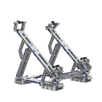 

223Pcs Small Particle Building Blocks Bracket Holder with Elastic Clamp Landing Gear for 75257 (Bracket Only, No Model)