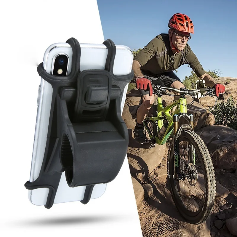 

Universal Bicycle Phone Holder for IPhone 6//7 for Samsung Mobile Cell Phone Holder Bike Handlebar Clip Stand GPS Mount Bracket