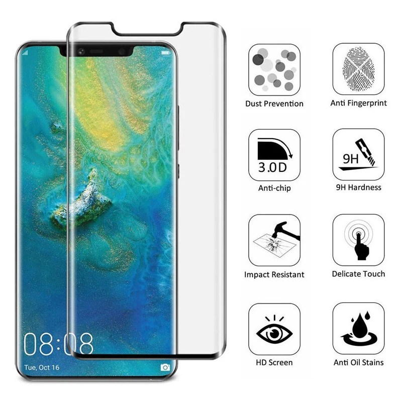 mobile tempered glass 20D Curved Anti Scratch Screen Protector On Mi CC9 Pro 10 Ultra Pro Protective Glass for Xiaomi Mi Note 10 Lite 10 Pro Hard Film phone screen protectors