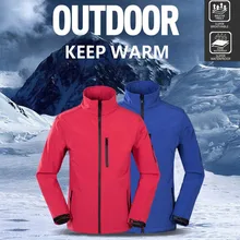 Модная Мужская Уличная мягкая оболочка пальто для мужчин и женщин ветрозащитная дышащая теплая одежда быстросохнущая походная куртка