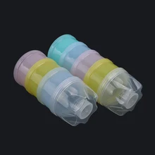 Baby Milk Powder Box Portable Baby Food Storage Box Essential Grains Milk Powder Boxes Toddle Kids Formula Milk Container