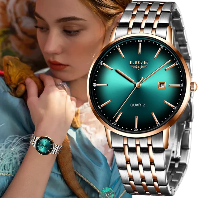 Luxury Steel Strap Watch - Amelia 1