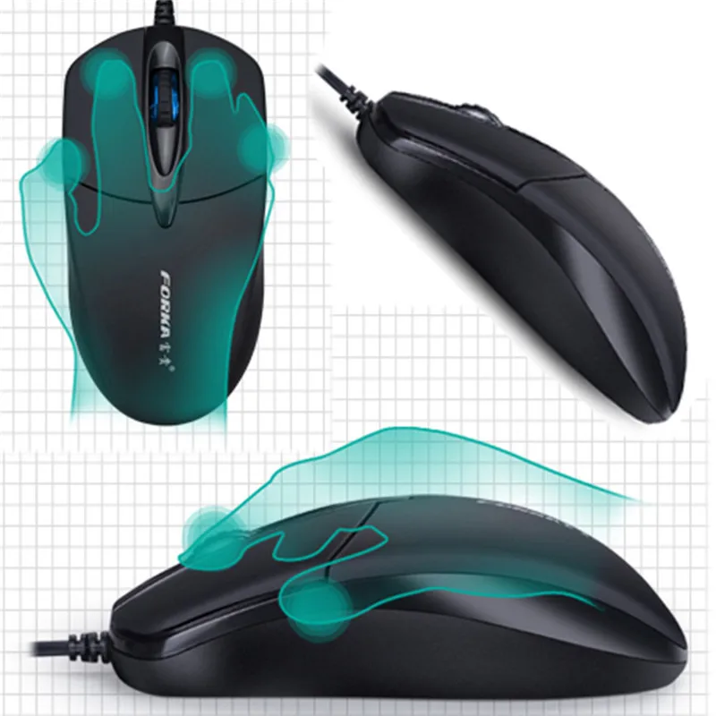 3 кнопки Проводная мышь 1200 dpi оптическая USB профессиональная игровая мышь оптическая игровая мышь для компьютера ПК ноутбука