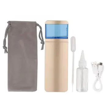 

Portable Gold Nano Spray Face Moisturizing Hydrating Steamer Facial Humidifier Professional Face Care Facial Massage Relaxation