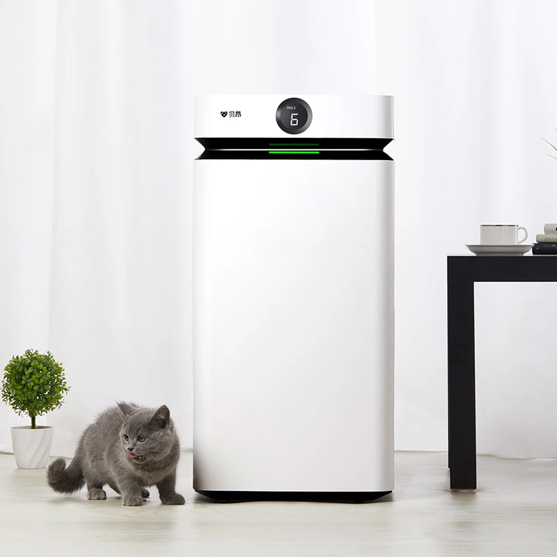 Goedkoop Nieuwe Technolog Xiaomi Hoogwaardige Luchtreiniger Geen Filter Verbruiksartikelen Ion Veld Zuivering Technologie