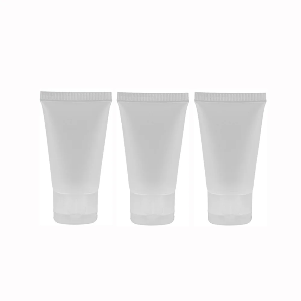 3 pcs-30ml 60/80/90 мл Еда из пищевого силикона бутылки косметический шампунь для геля и лосьона для душа суб-розлива трубка мило путешествия Squeeze пустая бутылка - Цвет: 3 pcs-30ml