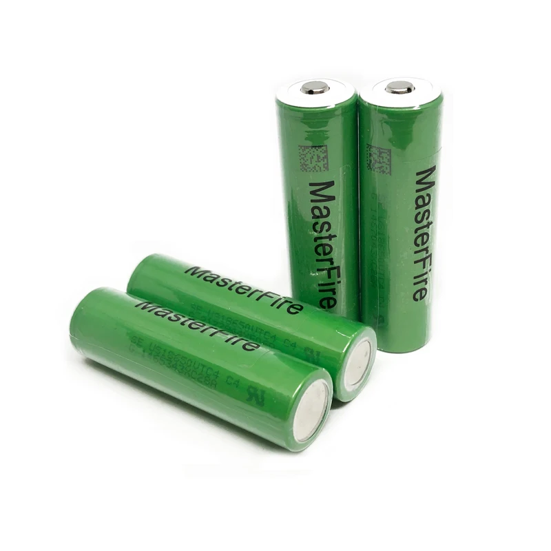 18pcs/lot Original US18650VTC4 For SONY 3.6V 18650 US18650VTC4 2100mAh High drain VTC4 30A Rechargeable Battery with Point Head