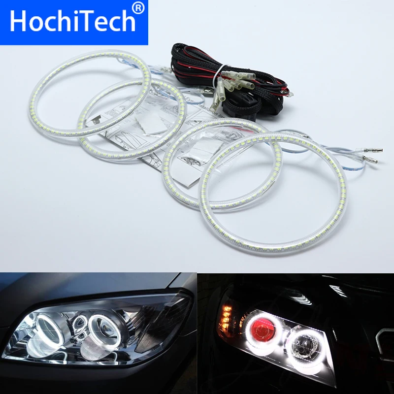 

Для CHEVROLET CAPTIVA S3X 2006 - 2011 ультра яркие красные/зеленые/Белый светодиодный глаза ангела 2600LM 12 В halo Кольцо Комплект Противотуманные фары светильник