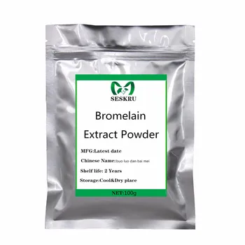 

100% Natural Pineapple extract powder, Bromelain powder, whitens skin and inhibits tumor cell growth