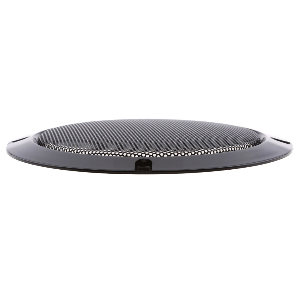 6.5Inch Speaker Decorative Circle Speaker Grills Cover Guard Protector with Protective Black Iron Grille Mesh