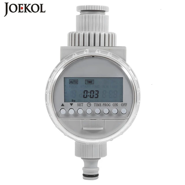 Solar Garden Watering Timer Digital LCD Automatic Watering Timer Water Saving Irrigation Controller Watering System 1