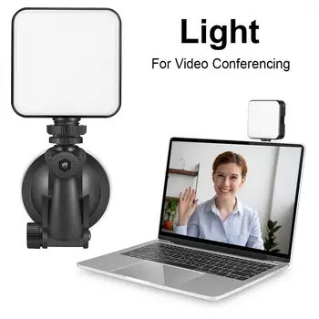 

2000mAh Adjustable Portable Mini LED Video Light Photographic Lighting LED Fill Light Brightness 2500-6500K Lamp For Laptop