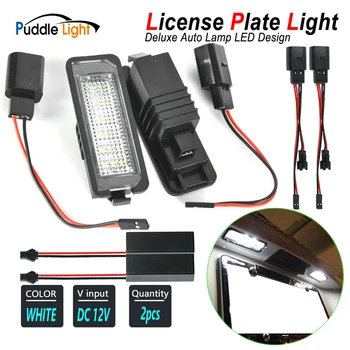 

18-SMD LED License Plate Light Lamps for Porsche Carrera GT 980 Cabriolet 911Carrera (996.997) 997 GT3 Targa (991) Boxster (987)