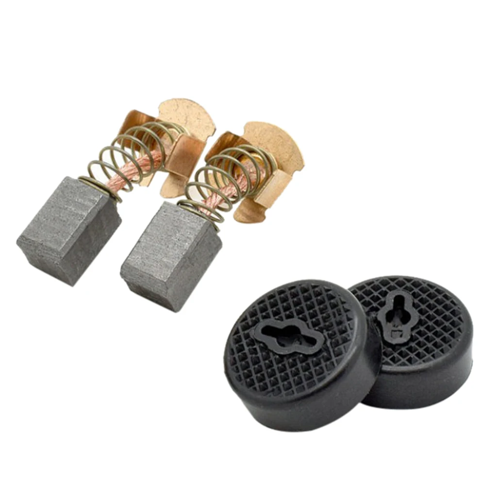 Carbon Brushes+Cover For DPJ180Z BUC122RFE BPJ140Z 6343DWDE 6347D DGA452R