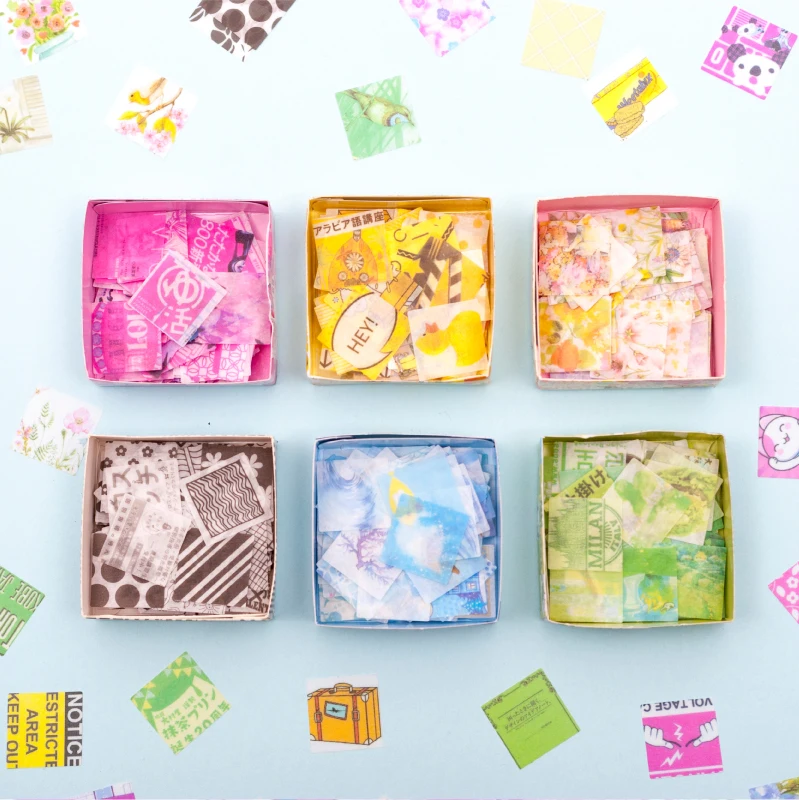 Магазин AngelHere 100 шт./лот Kawaii Наклейки ленивые наклейки серия наклейка коробка