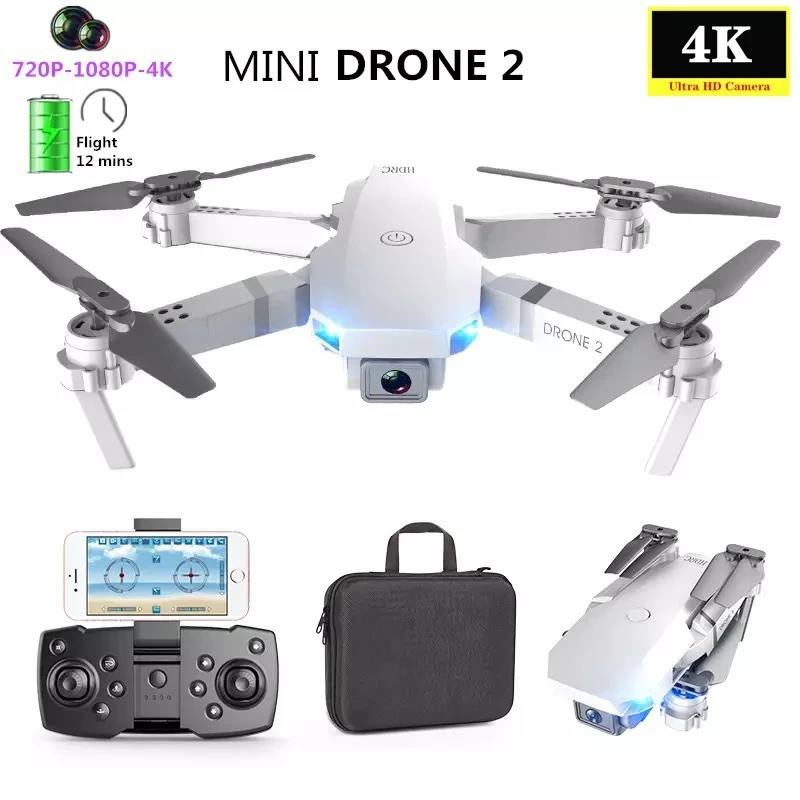 E59 RC Drone 4K HD Camera Professional 