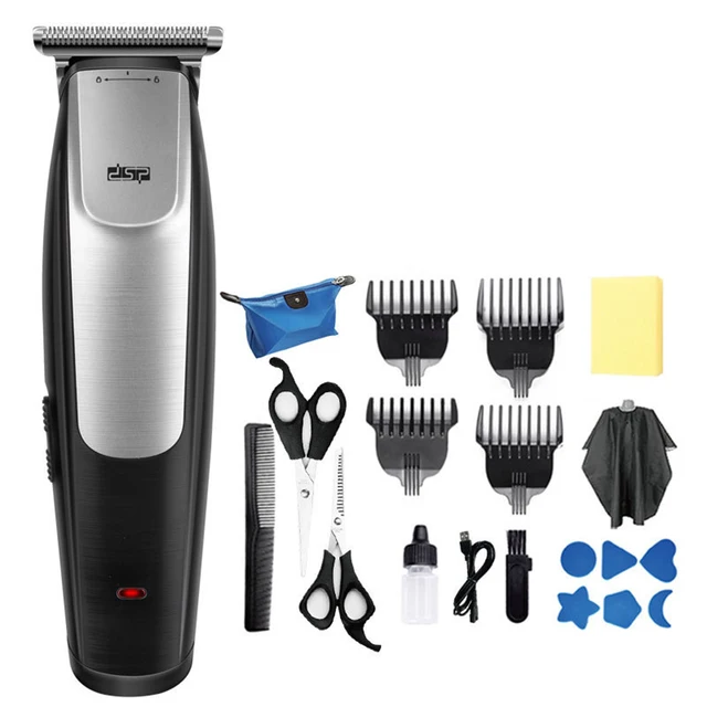 Dsp Professional Electric Hair Clipper Usb Rechargeable Cordless Hair Trimmer Precision Design Hair Clippers 2 In 1 For Men Kids Hair Trimmers Aliexpress
