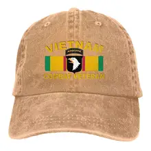 Ветеран Вьетнама 101st дивизион воздуха унисекс Дальнобойщик шляпы папа бейсболки водительская Кепка