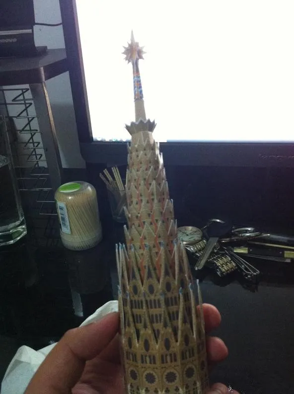 Holy Family GAUDI Barcelona Sagrada Familia Handcraft DIY Card Paper Model Kit Handmade Toy Puzzles papercrafts 3d paper model paper jigsaw puzzle