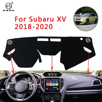 

PNSL Car Dashboard Cover Dash Mat Dash Pad Carpet For Subaru XV 2018-2020 Sun protection anti - slip anti - uv
