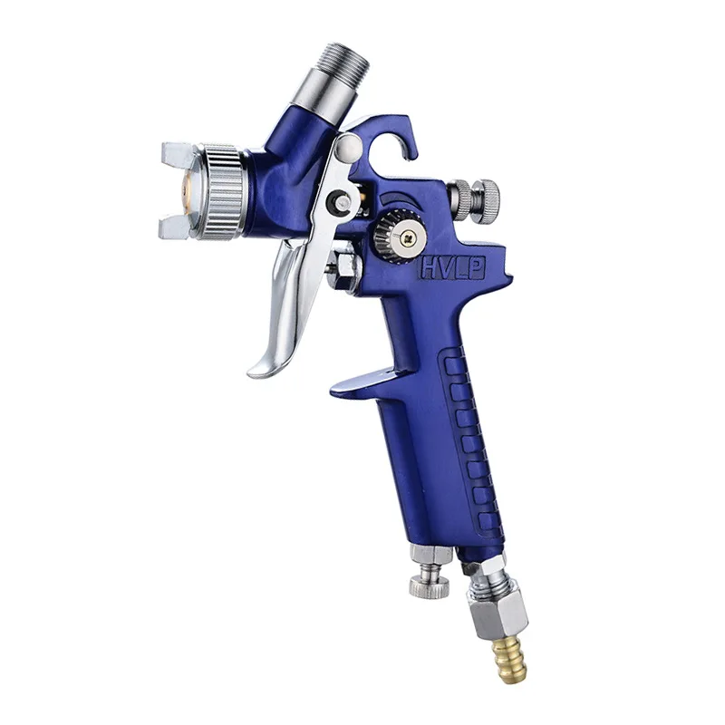 New 0.5/0.8/1.0mm Nozzle H-2000 Professional HVLP Spray Gun Mini Sprayer Paint Spray Guns Airbrush for Painting Car Aerograph 60 2000 autumn and winter new style fashionable temperament purple suit women s professional suit suit trim radio host small su