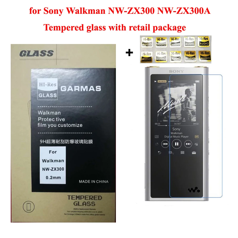 Running Camel Для sony Walkman NW-ZX300 NW-ZX300A ZX300 9H Ультра прозрачная защитная пленка для экрана из закаленного стекла