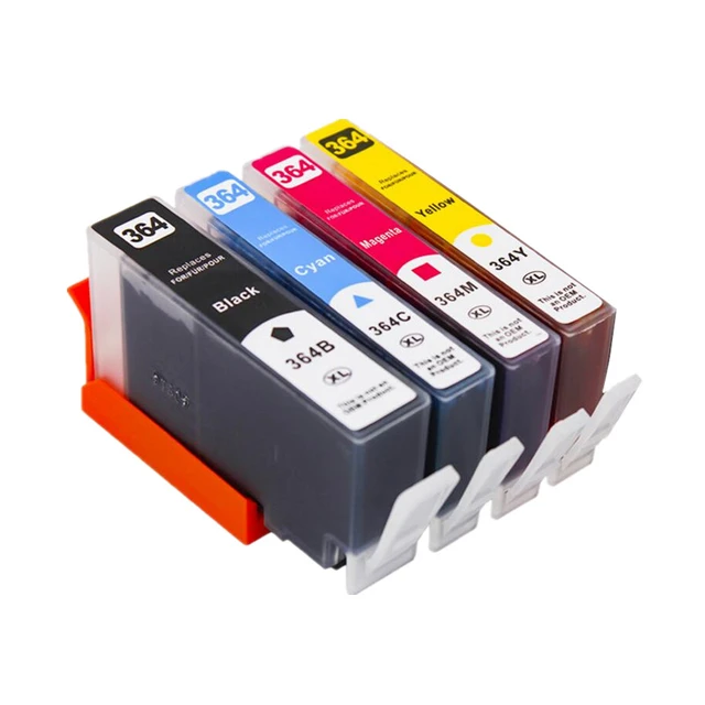 Gilimedia 364 XL pour HP 364 364XL Cartouches d'encre pour HP Photosmart  5520 5525 5510 5522 6520 6510 7520 7510 B110A B109A A328