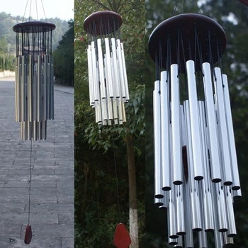 

Wind Chimes Bells Copper 27Tubes Outdoor Yard Garden Home Decoration Ornament