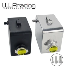 WLR-2L литровый полированный сплав коллектор расширительный резервуар для воды и крышка коллектора для воды бак охлаждающей жидкости перелива резервуар комплект WLR-TK24