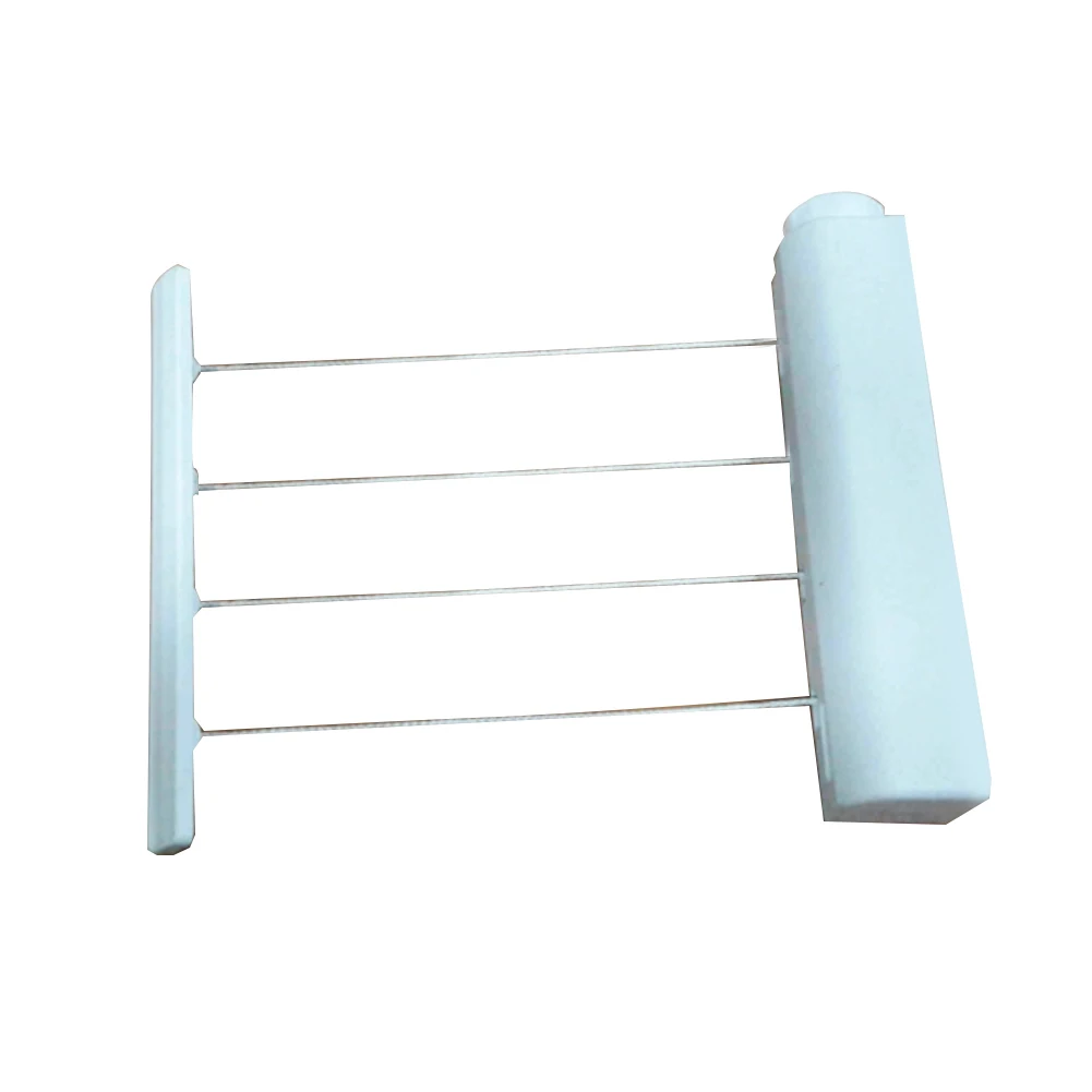 

Retractable indoor clothes rack with rope for hanging on the wall towel dryer Flexible bathroom linen dryer varal retratil