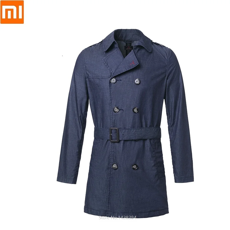 Xiaomi DMN man Классическая непромокаемая ковбойская ветровка мужчины весна осень Свободная джинсовая куртка Пальто Верхняя одежда для отдыха