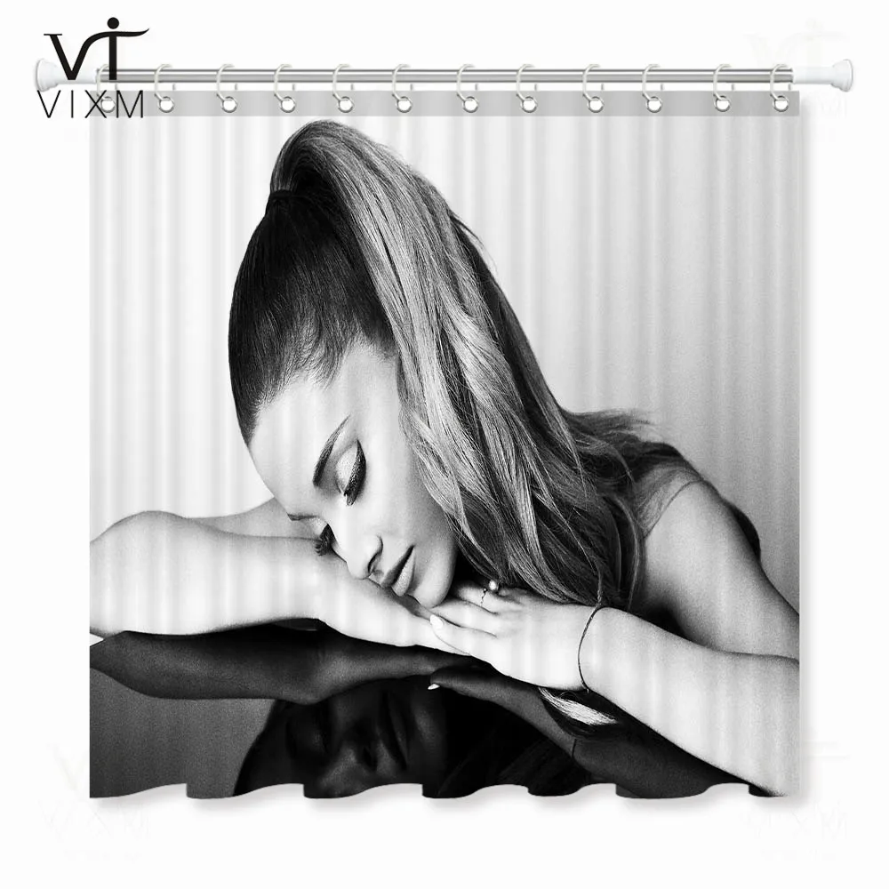 Новое поступление Ariana Grande занавеска для душа Водонепроницаемая Экологичная занавеска для ванной из полиэфира покрытие для купания домашний декор для душа