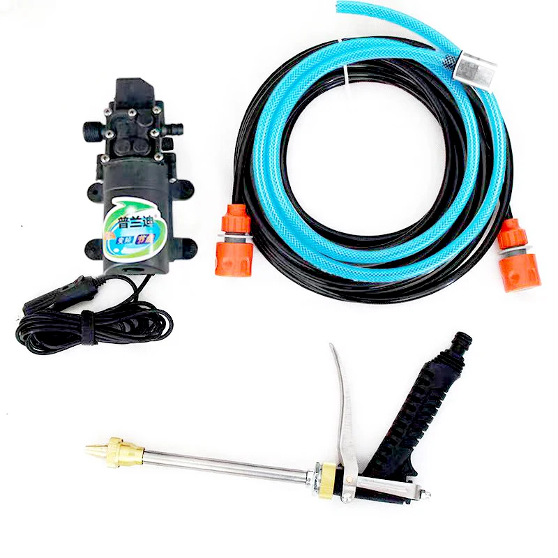 

Car Wash 12V Car Washer Gun Pump High Pressure Cleaner Car Care Portable Washing Machine Electric Cleaning Auto Tools