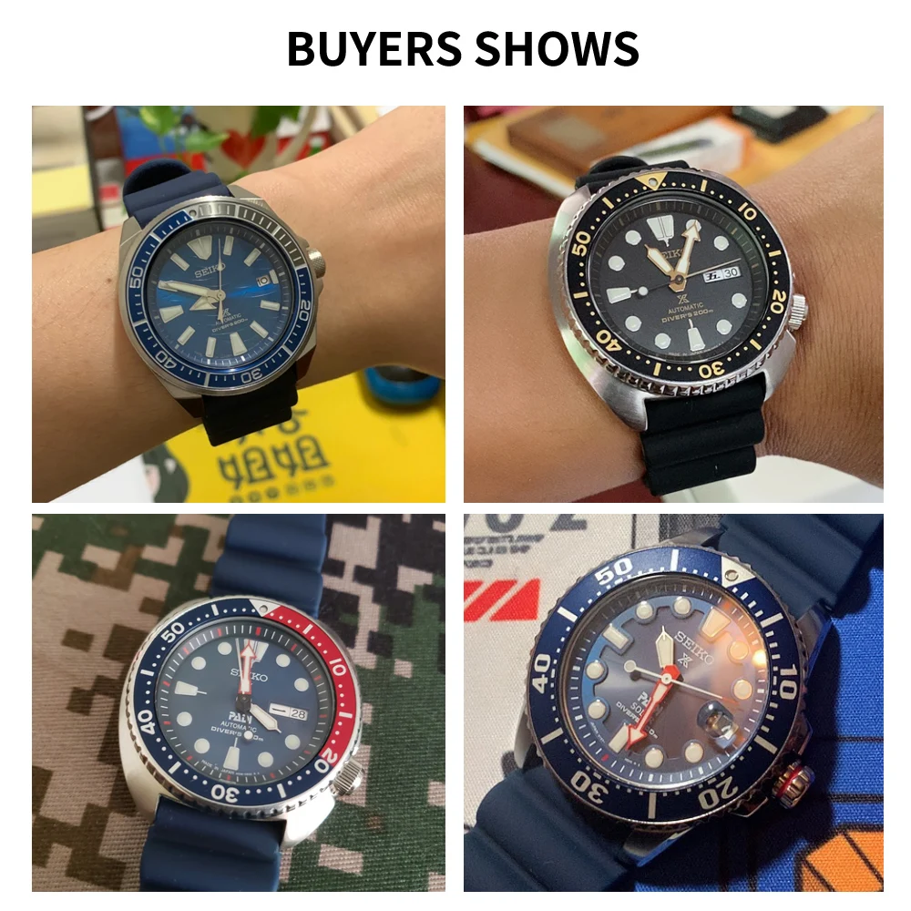 Silicone Rubber Strap Replaces Seiko Prospex 007 Abalone Spring Drive  SPR777j1 PROSP SNE545 547 537 541 535 Strap 22mm|Watchbands| - AliExpress