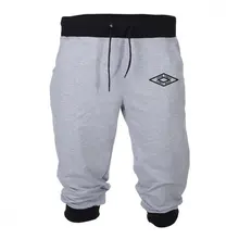 Мужские спортивные шорты для бега, мягкие 3/4 брюки, Цветные Лоскутные шорты для тренажерного зала для бега, короткие спортивные шорты для мужчин