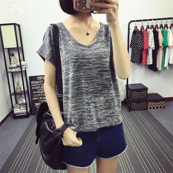 M-XXL новые летние топы женские футболки женская одежда повседневная модная женская футболка AW7896