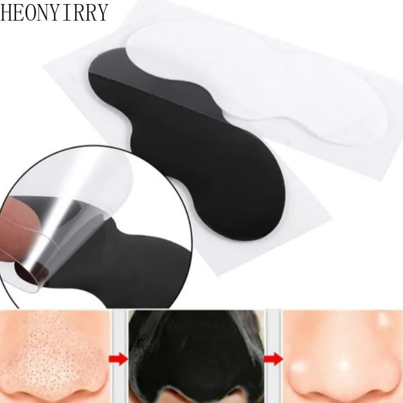 10 20 50pcs Nose blackhead remover strips Pore Cleaner Acne Treatment Mask Deep Nose Pore Cleasing Strips Facial Massager Tools