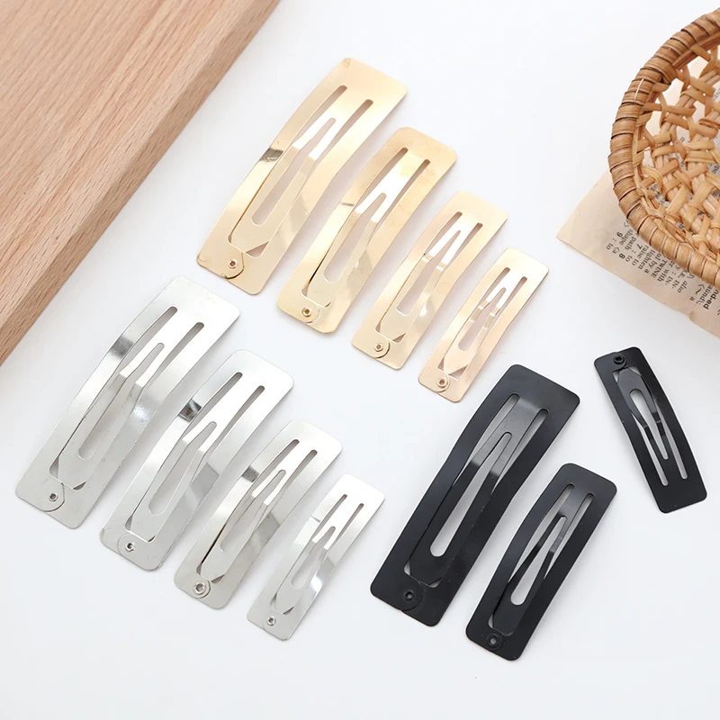 Jewelry Making Supplies Craft Supplies 10pcs DIY Handmade Hair Accessories Jewelry Hairpin Oval Clip BB Clip Water Drop Hairpin