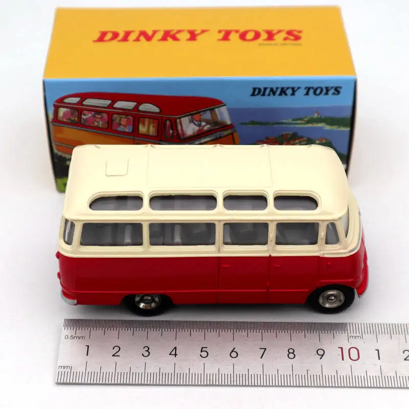 Atlas 1/43 Dinky toys 541 Petit Autocar для Mercedes Benz маленький автобус литье под давлением коллекция моделей