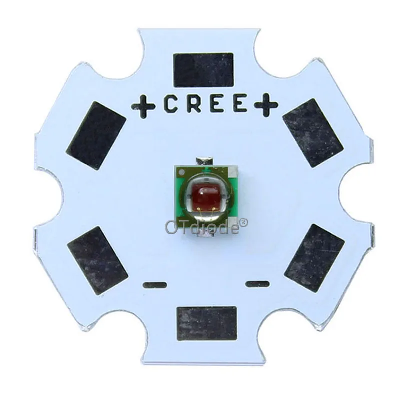 10 шт. 1 Вт-3 Вт Cree XPE XP-E красный цвет 3535 620-630nm 2,1-2,5 в 350-1000ма светодиодные бусины завод растут светодиодный излучатель лампа светильник