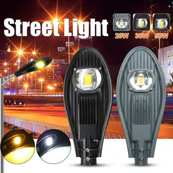 

50W LED Road Street Flood Light Industrial Factory Lamp Outdoor Garden Yard Light LED Lamp Highlight Path Lighting AC85-265V