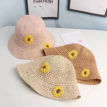 

Baby Summer Accessories Holiday Baby Kids Boy Girl Hat Breathable Hat Beach Straw Sun Hat Hollow Out Cap