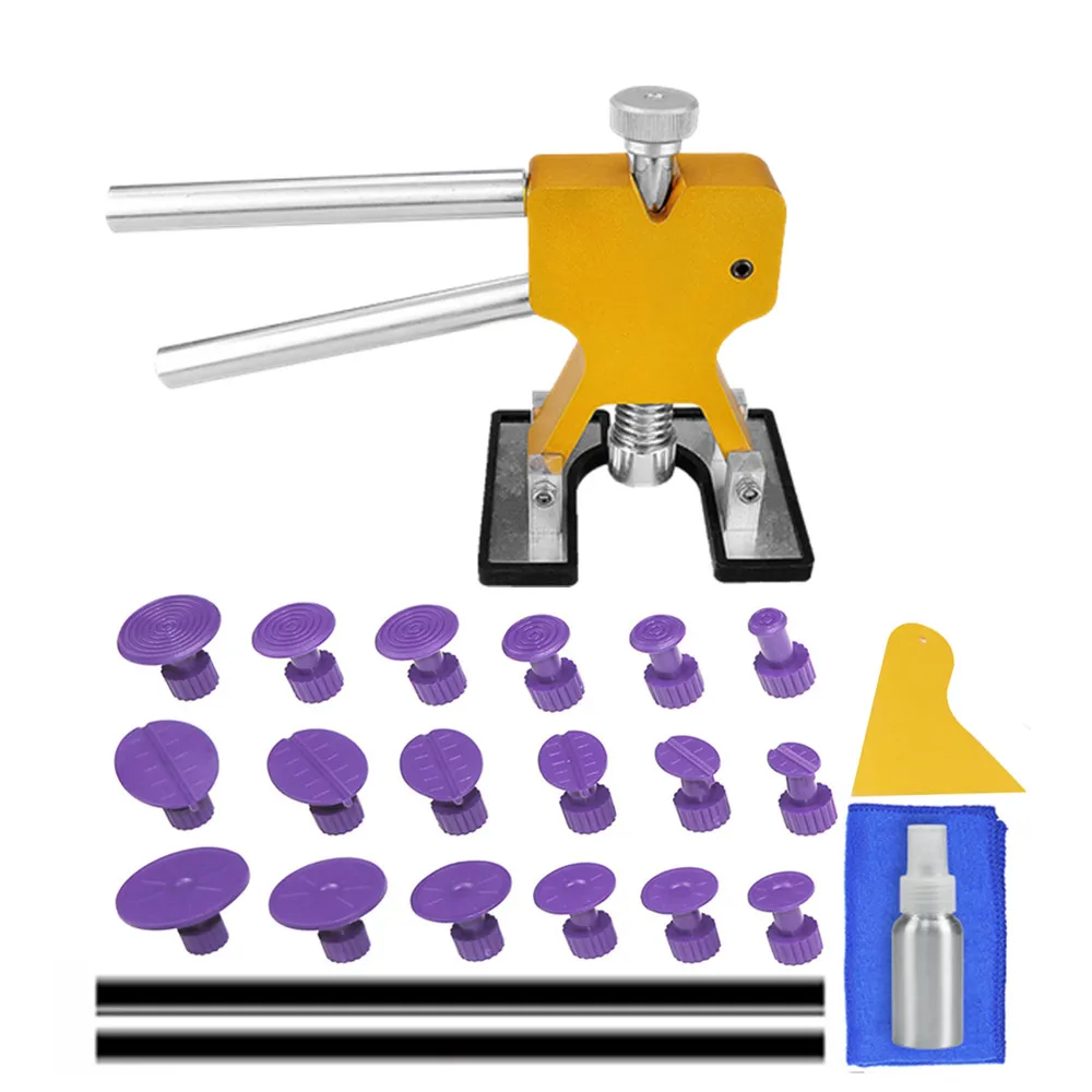 

FURUPDR Tools Paintless Dent Repair Dent Removal Dent Puller Tabs Dent Lifter for hail Handhamage Tool Set Toolkit Ferramentas